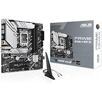 ASUS PRIME B760M-A WiFi D4 Intel LGA 1700, 4 x DIMM DDR4, 1 x